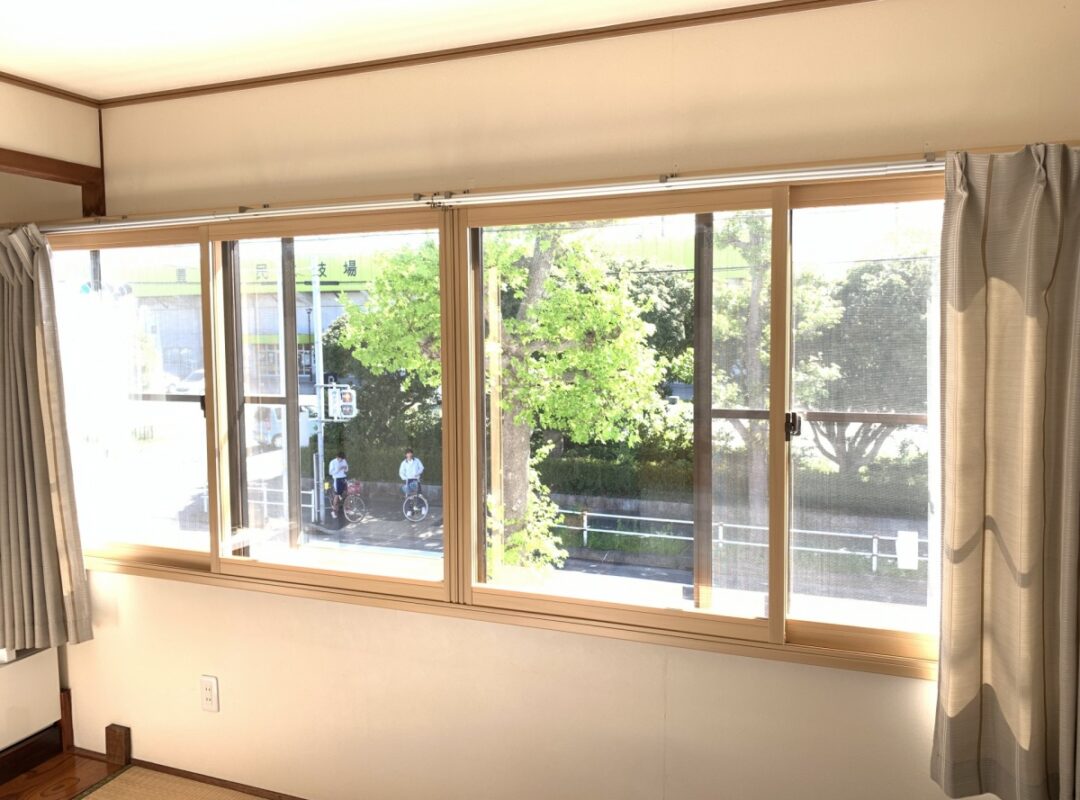 防音対策☆内窓YKKAPプラマードUを取付! 豊橋市