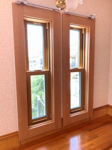 豊橋市で木製の輸入サッシが腐ってきたので窓まるごと取替しました